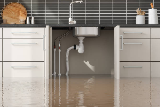 Water damage restoration process in Pleasant View, TN